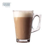 6 pc Latte Glasses With Stirrer