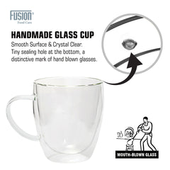 205ml Double Walled Mugs