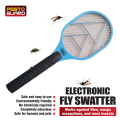 High-Voltage Electronic Fly Swatter Racket