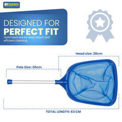 Short Pole Swimming Pool Cleaning Net