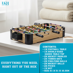 Table Top Game Set (3-in-1)