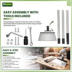 Garden Scraper with SS Handle