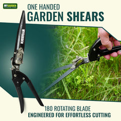 Single Handed Lightweight Grass Cutting Shears