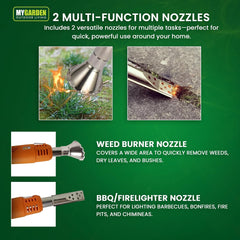 Electric Weed Burner for Fast and Chemical-Free Removal