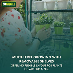 4 Layer Greenhouse Frame for Garden Plants