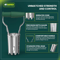 Garden Bulb Planter Tool for Easy Planting