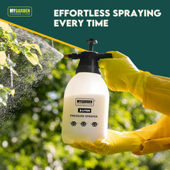 2 Litre Handheld Garden Pressure Sprayer