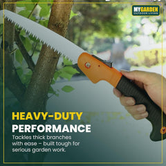 Folding Garden Saw for Pruning and Cutting Branches