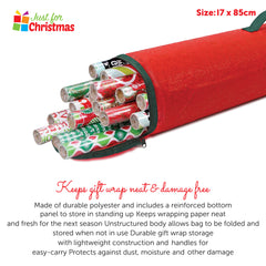 Christmas Wrap Storage Bag