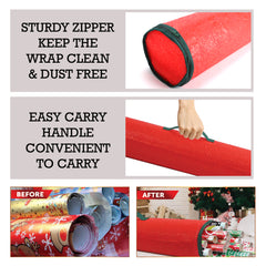 Christmas Wrap Storage Bag