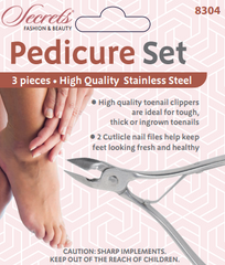 Complete 3 Piece Pedicure Set For Care