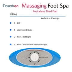 Massaging Foot Spa