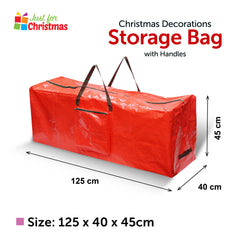 Christmas Storage Bag with Handles & Pouch