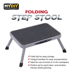 Compact Folding Step Stool for Home and Office Use