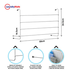 Space-Saving 3PK Radiator Airer Set