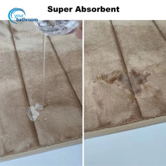 Durable 2pc Non-Slip Bathroom Mats