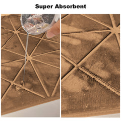 Non-Slip Bathroom Mat Set, 2 Pieces