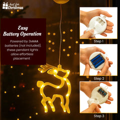 Christmas-Deer Pendent Lights