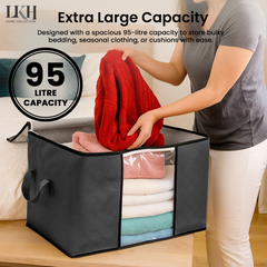 3PK Dust Cover Bags 95L