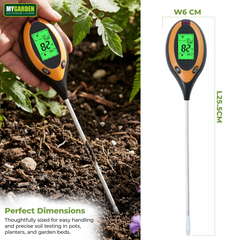 4 in1 Soil PH Meter With Battery