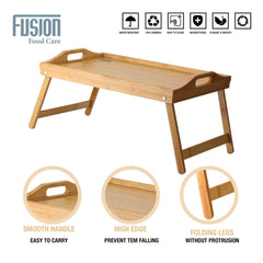 Bamboo Folding Bed tray
