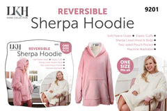 Warm Reversible Sherpa Hoodie for Men and Women