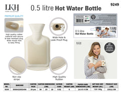 0.5L Rubber Hot Water Bottle for Warmth