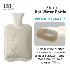 2 Litre Hot Water Bottle for Pain Relief