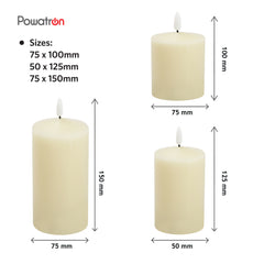 Flameless 3PK Scented LED Tea Lights