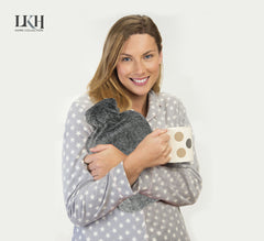 2 Litre Hot Water Bottle with Sharpa Cover