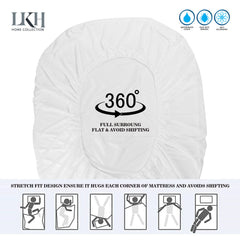 Waterproof Mattress Protector for Cot Bed