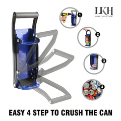 Can and Bottle Crusher with 3M EVA Mat