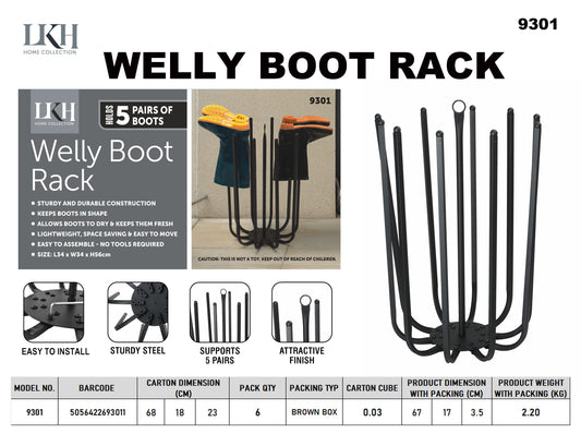 Boot Rack (fits 5 pairs)