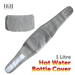 1 Litre Hot Water Bottle Cover Soft Cozy Sleeve