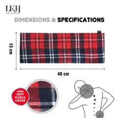 Microwave Shoulder Heat Pack with Fleece Cover