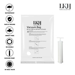 6PK MaxVac Storage Bags with Hand Pump