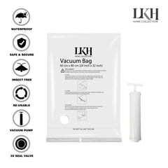 6PK MaxVac Storage Bags with Hand Pump