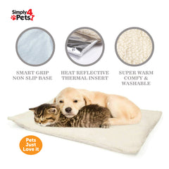 Small Self-Heating Pet Pad For Comfort