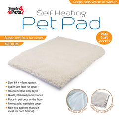 Medium Self-Heating Pet Pad For Comfort