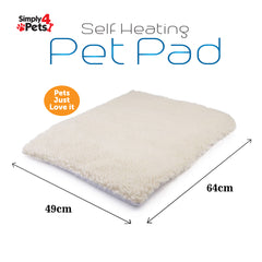 Medium Self-Heating Pet Pad For Comfort