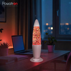 13-Inch Colour Changing Glitter Lamp