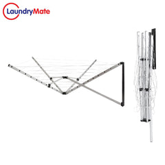 26m Foldable Wall Mounted Drying Airer