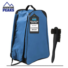 Wellington Boot Storage Bag with Shoe Brush