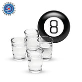 Magic Ball + 4pcs glass cup