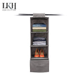 Foldable Storage Organiser For Wardrobe Use