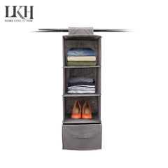Foldable Storage Organiser For Wardrobe Use
