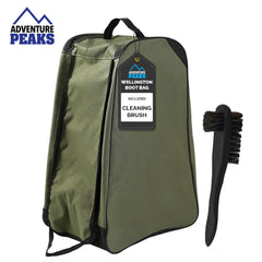 Wellington Boot Storage Bag with Shoe Brush