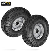 2PK Wheelbarrow Pneumatic Rubber Wheels