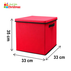 Christmas Baubles Storage Box with 4 Trays