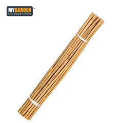 20 Pack of Sturdy Bamboo Canes for Garden Support